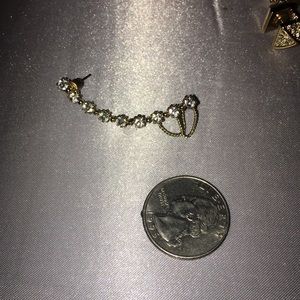 Bebe Ear crawler earring cuff